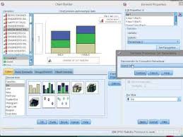 spss stacked bar chart