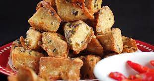 Tahu Goreng Kucai Fried Tofu In Chives Batter Recipe Fried Tofu Tofu Dishes Tofu