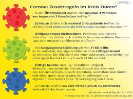 Eltern vereinbaren mit ihren kindern regeln am besten bei einem liebevollen gespräch. Kreis Duren Der Kreis Duren Passt Seine Corona Regeln Facebook