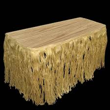 Grass Table Skirt Beach Themed Party Hawaiian Party Supplies Beach Theme Party Supplies
