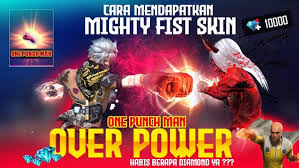 You can get parachute skin, emotes, and even weapon skin. Skin Tinju Saitama One Punch Man Free Fire Begini Cara Dapatnya Iencsea