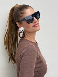 Boho Hoops Animal Print Clip-On Earrings