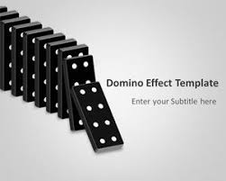 Free Domino Effect Powerpoint Template Powerpoint Powerpoint Templates Pptx Templates