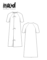Download them for free, print them on your home printer, then stitch along the lines to practice sewing straight, curves, turn corners, and more. Free Adult Kids Hospital Gown Sewing Pattern Mood Sewciety