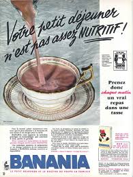 Petit Dejeuner Banania Jours De France 30 Septembre 1961 Chaud Chocolat Banania Nutrition