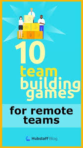 10 Team Building Games For Remote Teams Work Team Building Activities Fun Team Building Activities Office Team Building