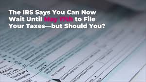 13, 2019 file photo shows part of a 1040 federal tax form printed from the internal revenue service website. Irs Tax Deadline 2021 Moved To May 17 Extending Tax Season By One Month Real Simple