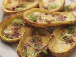 Skinny Potato Skins Nutrition Twins Recipe Potato Skins Game Day Food Food