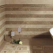 Finish the design by using basic, white subway tiles to frame the focal wall. Contemporary Tile Design Tiles One Of 5 Total Photos Contemporary Bathroom Tiles Designs With Bathroom Tile Designs Floor Tile Design Wall Tiles Design