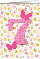 Send greetings to your children or grandchildren with a very specific card for a birthday (7 years old). 7th Birthday Cards From Greeting Card Universe