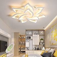 Plafoniera led soffitto, lampada da soffitto in cristallo, lampadari led moderno da 18w, bianco freddo 6.000k, 1.440 lumen, lampadario soffitto per soggiorno, camera da letto e corridoi. Amazon It Lampadari Moderni Interno