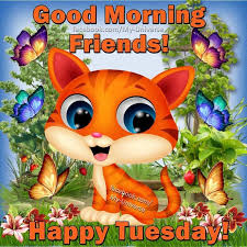 Cute Fox Good Morning Friends Happy Tuesday Good Morning Tuesday Tuesday Quotes Good M Good Morning Happy Friday Good Morning Friday Images Cute Good Morning