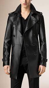 Lambskin Trench Coat Leather Jacket Men Style Mens Fashion Suits Mens Winter Fashion