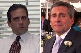 The Cast Of The Office In Their First Episode Vs Their Last Episode The Office Show Office Cast The Office