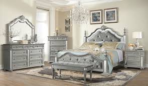 Diana Poster Bedroom Set Silver Bedroom Set Furniture Global Furniture