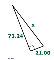 The third side of a triangle when we know two sides and the angle between them (like the example above). Law Of Cosines How And When To Use Formula Examples Problems And Quiz With Worked Out Solutions