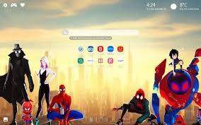 Spider Man Into The Spider Verse Hd New Tab Here are only the best 4k spiderman wallpapers. spider man into the spider verse hd new tab
