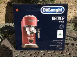 Maybe you would like to learn more about one of these? Buy Brand New In Box Delonghi Ec680 15 Bar Pump Dedica 4 Cups Coffee Maker Red Online In Qatar 183964204924