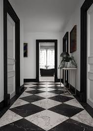 Black And White Marble Porcelain Tile Get The Look Authentically Antique Marble Effect Porcelain From Lapicida Marble Flooring Design White Marble Floor White Marble Tile Floor