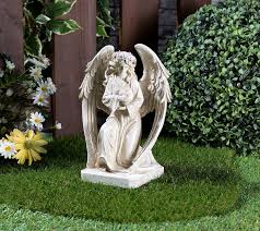 Pin Von Rosemarie Leitl Auf Garten Schutzengel Figur Innen Aussen Grablicht