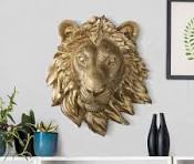 Mini Gold Lion, 9"
