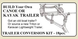 This is an overview of my tandem diy kayak trailer. Trailers By Triton Trailex Rackandroll Triton Canoe Kayak Trailer Yakima Rack And Roll