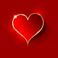 Rotes Herz Mit Einem Goldenen Rand Hintergrund Kos Einem Goldenen Herz Hintergrund Kos Mit Rand Ran Heart Wallpaper Love Heart Images Heart Images