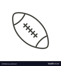 In this page, you can download any of 39+ football outline vector. Football Clipart Black And White Outline