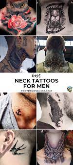Best Neck Tattoos For Men Neck Tattoo For Guys Side Neck Tattoo Best Neck Tattoos