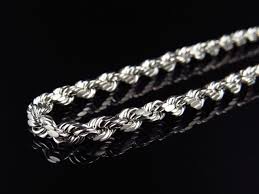 Maybe you would like to learn more about one of these? Hollow Rope Chain 4 0 Mm In 10k White Gold