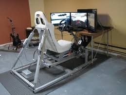 Racing simulator chassis with motion simulator upgrade potential. Bleco S 2dof Scn5 Racing Simulator