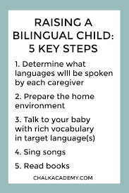How do you prioritize the language to learn for your kids? Raising A Bilingual Baby 5 Things Parents Should Do Chalk Academy