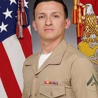 Sgt. Allen Leonard Jr., canvassing recruiter, Marine