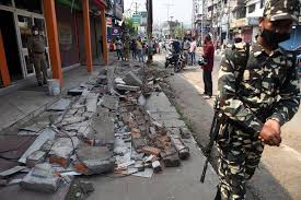 Explore more on earthquake today. Earthquake In Assam Massive Quake Of 6 4 Magnitude Hits Northeast State Photos The Financial Express