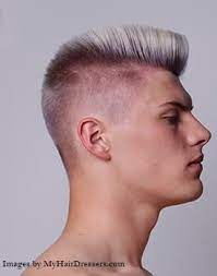 Perfect Bleach Blonde Flattop Men Hair Color Mens Medium Length Hairstyles Mens Hairstyles