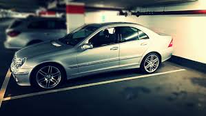 My Mercedes Benz W203 Decently Lowered On Aftermarket Wheels