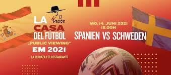 Dank eines späten jokertors hat sich die ukraine das viertelfinalticket der em 2021 gesichert. La Casa Del Futbol Spanien Schweden Em 2021 El Patron Tapas Vinos Tema June 14 2021 Allevents In