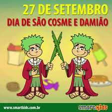 Resultado de imagem para 27 de setembro dia de são cosme e damião