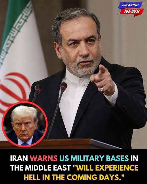 Iran has issued a serious warning to the United States, saying that  American military bases across the Middle East could face severe  consequences in the coming days if the crisis continues to