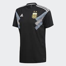 La camiseta de argentina para rusia 2018. Replica Camiseta De Visitante Seleccion Argentina Negro Adidas Adidas Chile