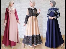 Trend Model Baju Muslim Lebaran 2018 Casual Simple Dan Modern Youtube