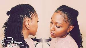 My sisterlocks were established by a consultant; Quick Casual Sisterlock Hairstyles Styles For Medium To Long Hair Sisterlock Tutorial Youtube