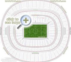 Wembley Stadium Seating Plan Detailed Seat Numbers