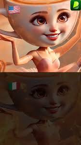 🩰 Ballerina Cappuccina in 4 languages —, English, Italian, German, Chinese  😵‍💫, Which version lives in your head rent-free?👇, #short #blipcut  #blipcutvideotranslator #ballerina #ballerinacappucina ...