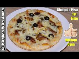 Chatpata Chicken Kebab Pizza Recipe Pizza Without Oven Kitchen With Amna Youtube In 2020 Chicken Kebabs Kitchen Oven Kebab