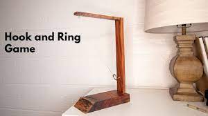 But sinking a ring is surely cause to take a sip of your mai tai. Diy Table Top Ring And Hook Game Easy Diy Ring Toss Tiki Game Youtube