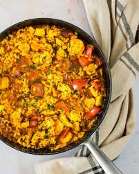 Risotto Comme Une Paella Recette Facile La Cerise Sur Le Maillot Recette Paella Recette Recette Facile Paella