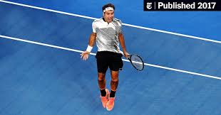 Roger federer geniesst die tage in halle. Another Australian Open Surprise The Return Of The Old Roger Federer The New York Times