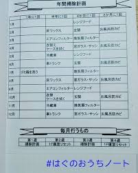 いいね 147件 コメント2件 haguさん hagu kakei のinstagramアカウント 絶賛 おうちノート 作成中 これは以前作 掃除年間スケジュール 計画倒れもいいところで 全然出来ていません 我ながらツッコミどころ満載 手直しし お掃除スケジュール ハウス
