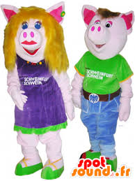 She is portrayed by retta and has appeared in the show since the pilot. Acquista 2 Mascotte Uomo Maiale E Donna In Abiti Colorati In Donna Di Mascotte